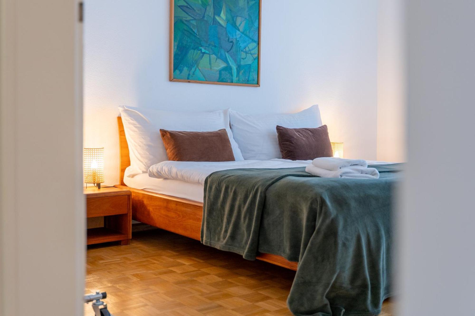 Gemuetliche Grosse Wohnung Naehe Uni 巴塞尔 外观 照片