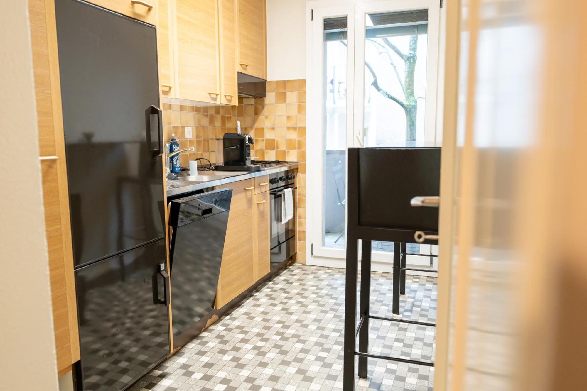Gemuetliche Grosse Wohnung Naehe Uni 巴塞尔 外观 照片